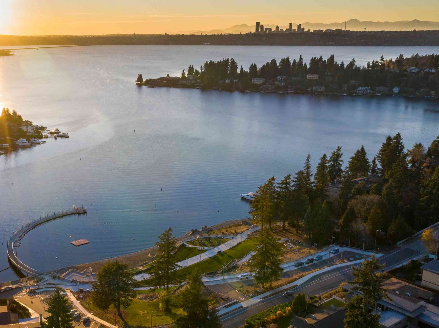 Bellevue, Washington City Skyline