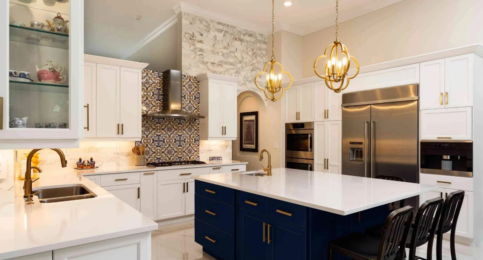 Modern Kitchen Interior in Edmonds WA